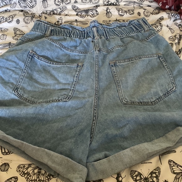 Light Blue Denim Shorts - Picture 6 of 6